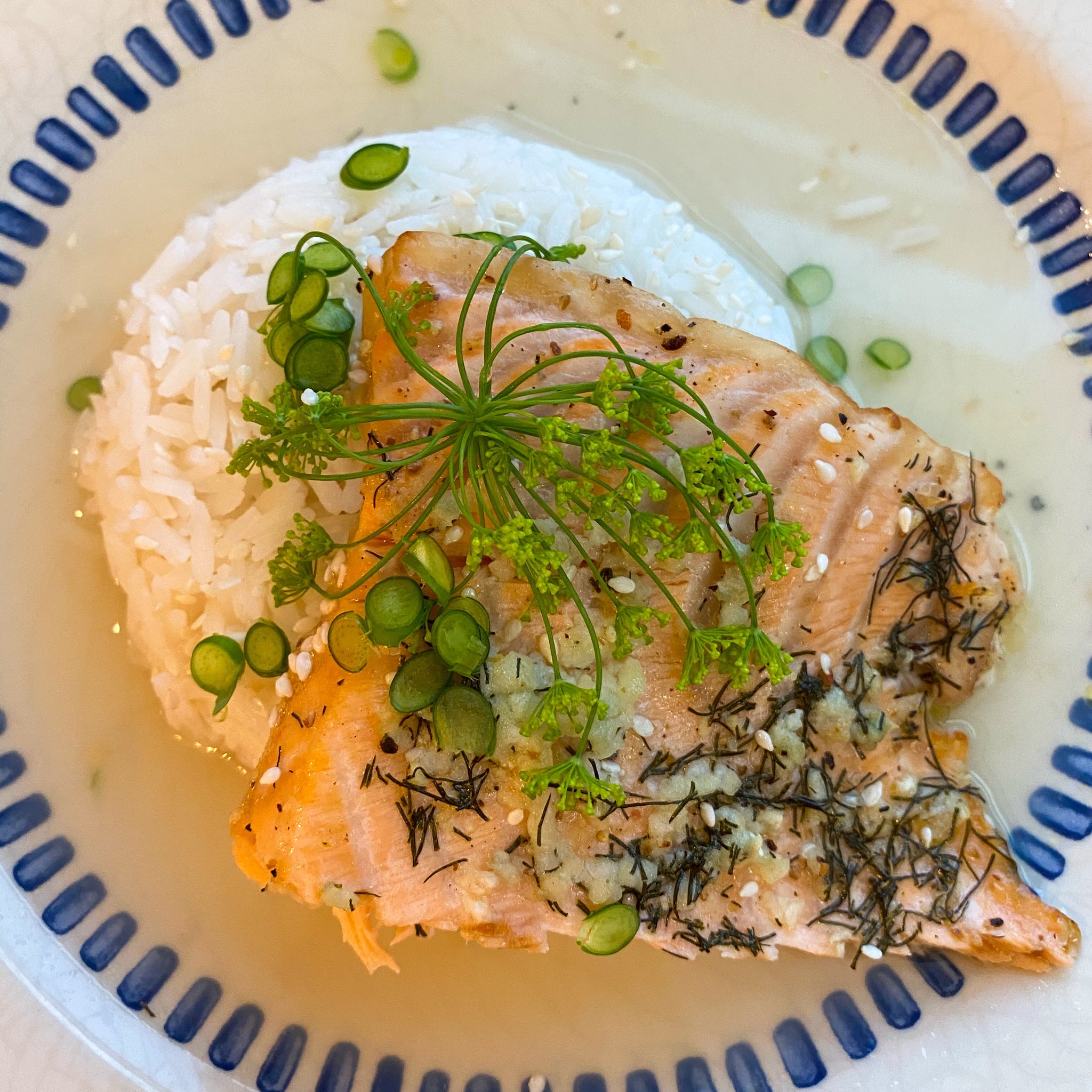 Kabusecha Ochazuke with Salmon