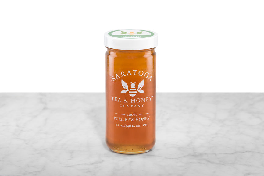 12oz Jar of Alfalfa Raw Honey
