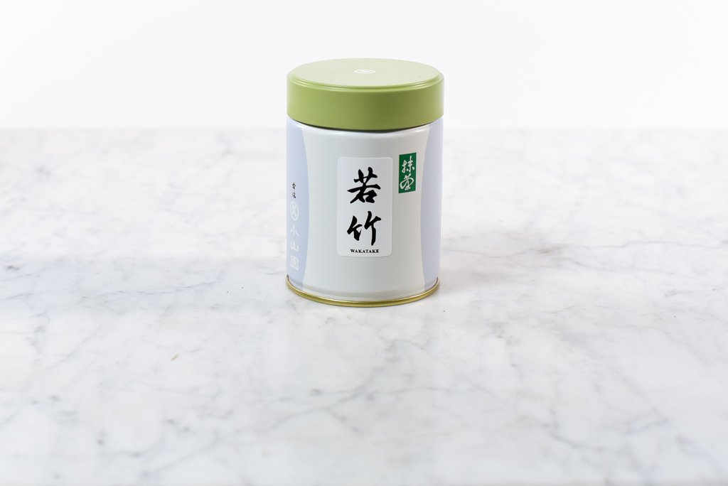 100g tin of premium matcha wakatake powder