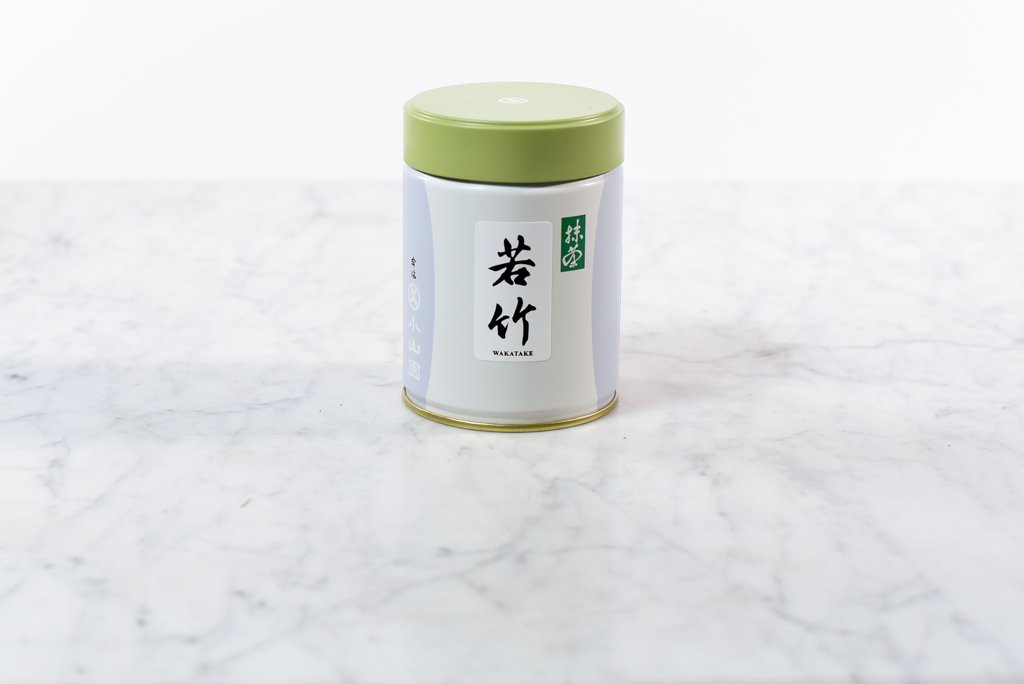 100g tin of premium matcha wakatake powder