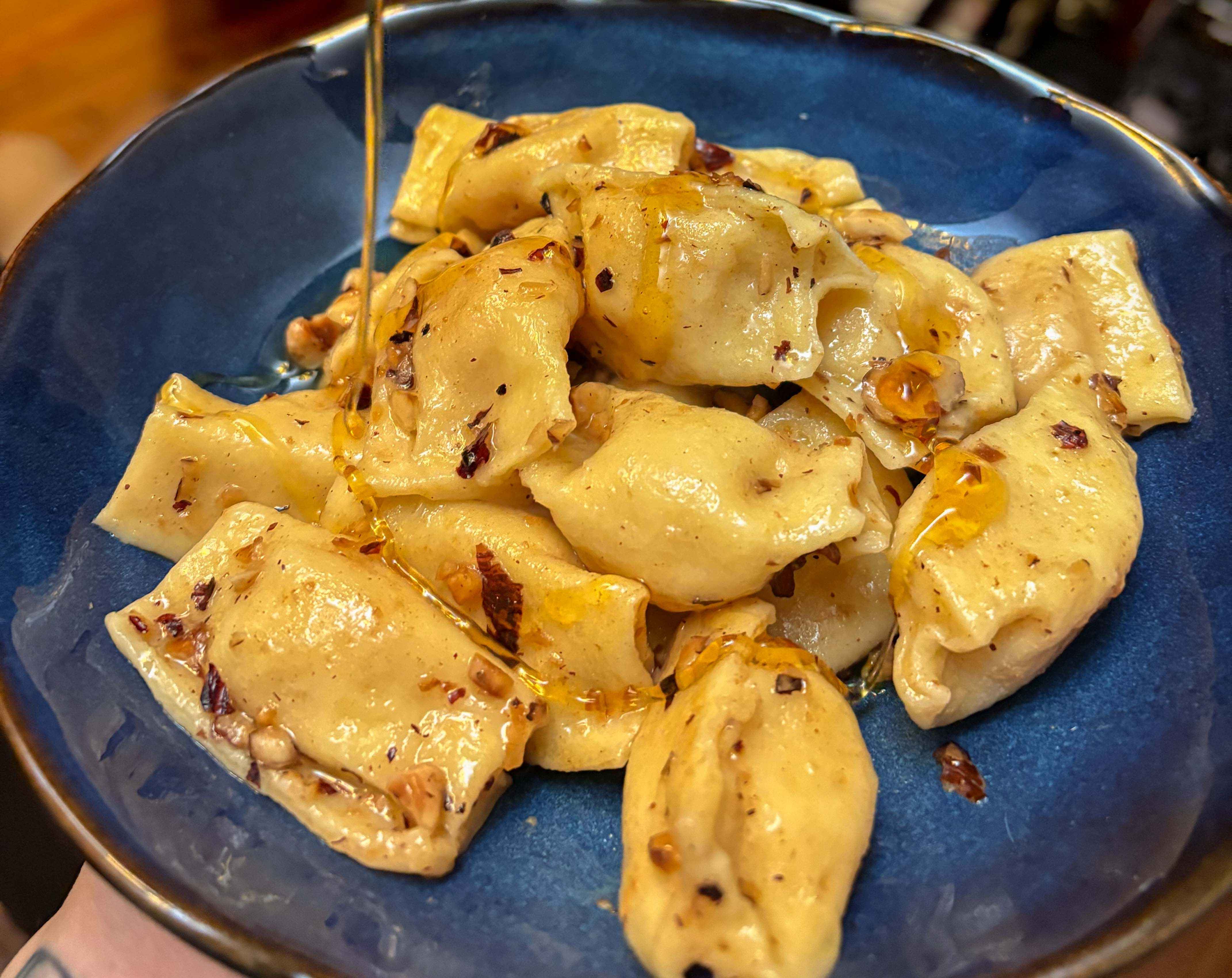 Honey and Butternut Squash Browned Butter Agnolotti