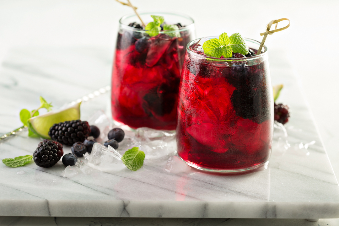 Crimson Berry Vodka Cocktails