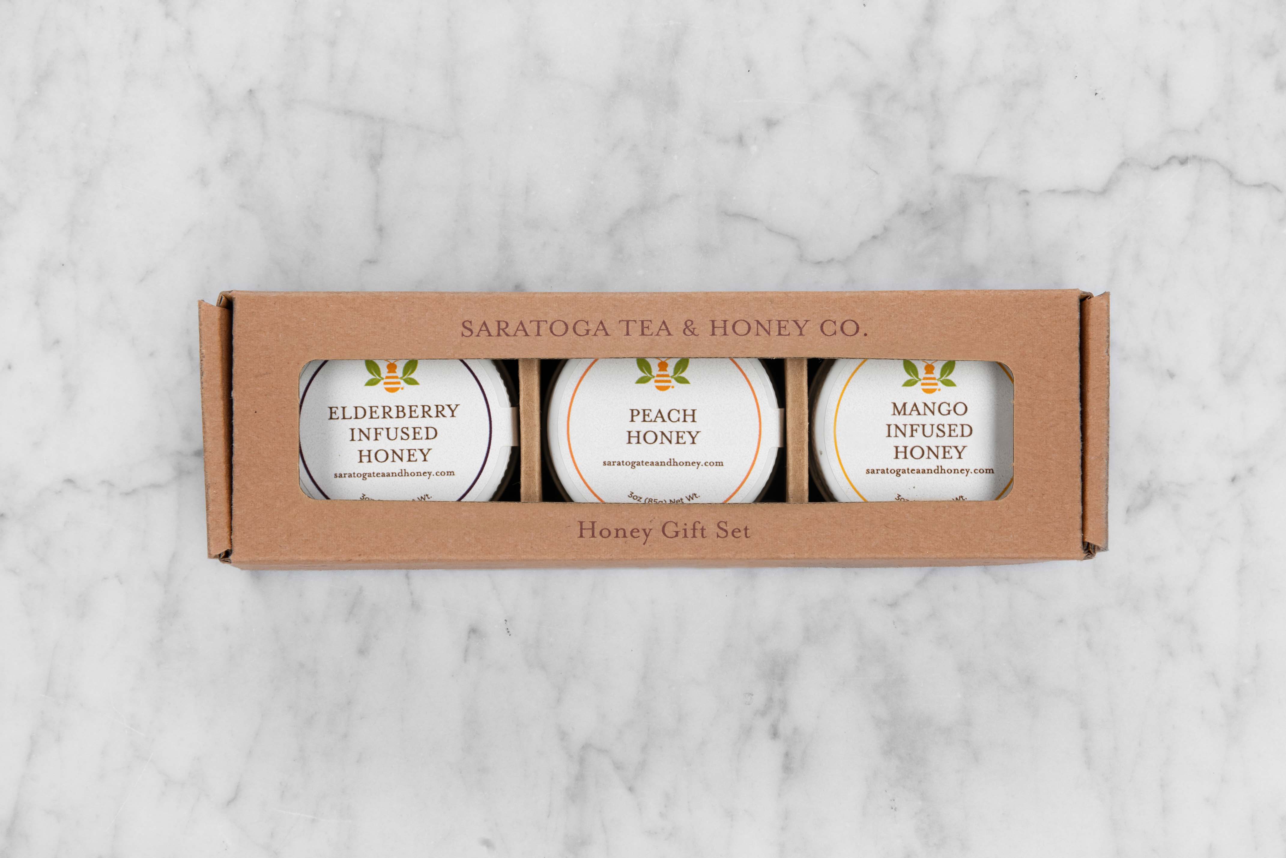 Hot Honey Gift Set - Spicy Honey Sampler – Saratoga Tea & Honey Co.