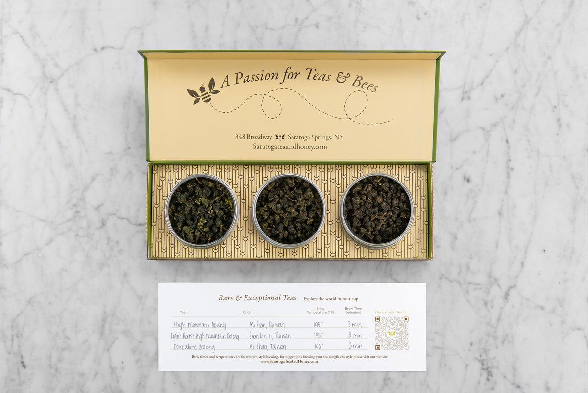 Exclusive Tea Collection The Rare Tea Collection – Saratoga Tea & Honey Co.