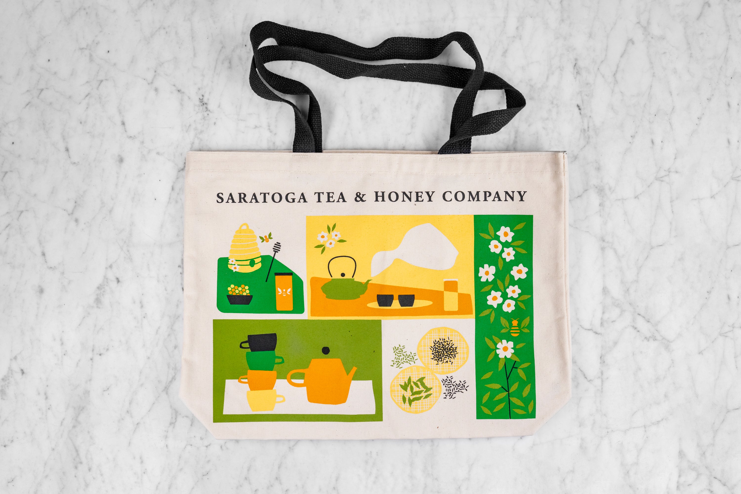 Tea & Honey Shoulder Tote - Thumbnail 2