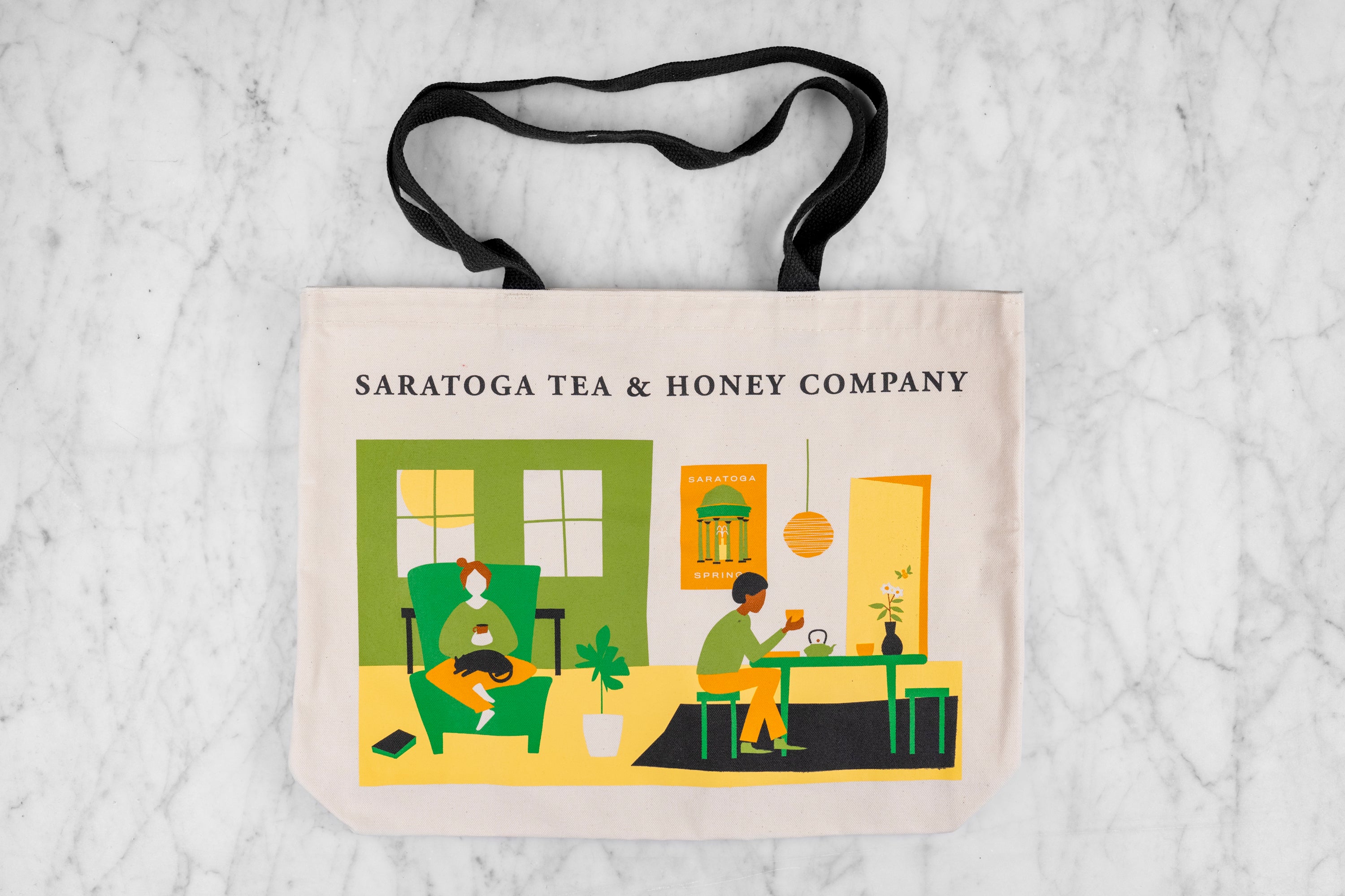 Tea & Honey Shoulder Tote - Thumbnail 3