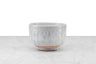 light grey matcha chawan tea bowl by local NY potter