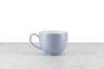 lavendar-gray tea cup with handle