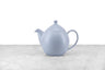 lavender-gray western-style teapot 