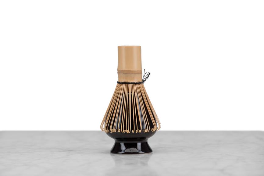 matcha whisk on chasen holder stand