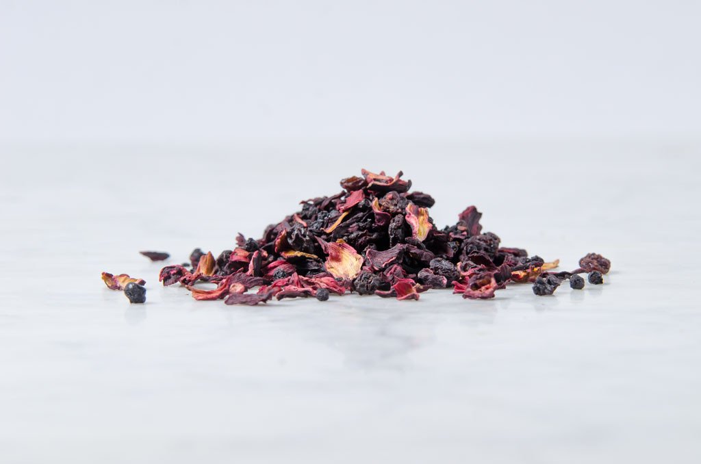 berry and hibiscus loose herbal tea