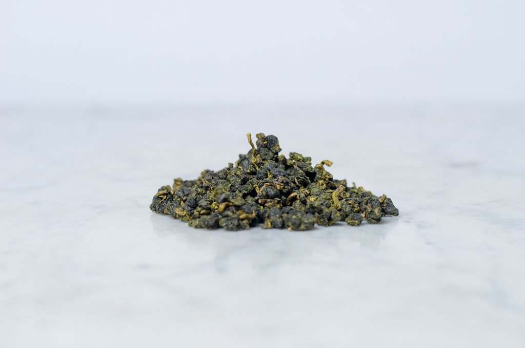 rolled lightly oxidized loose leaf oolong 