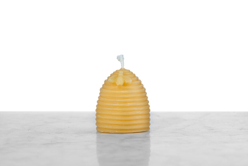 Beeswax Skep Candle