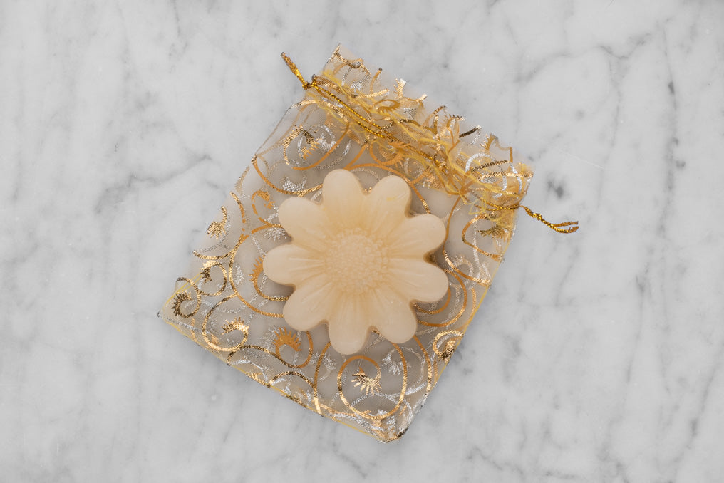 sweet honey flower mold soap